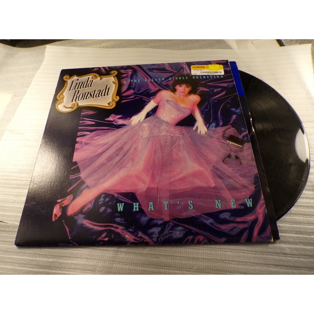 Linda Ronstadt Whats New Vinyl LP 1983 Asylum 60260-1 Nelson Riddle Orchestra